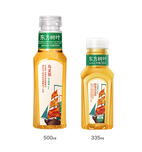 東方樹葉原味茶飲料 烏龍茶 335ML 500ML