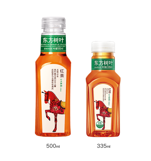 東方樹葉原味茶飲料 紅茶 335ML 500ML