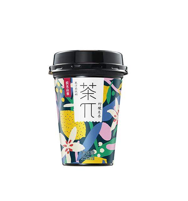 杯裝果汁茶飲料 檸檬巖茶茶 250ML